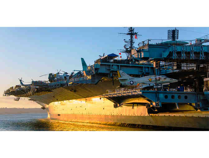 USS MIDWAY MUSEUM - FAMILY FOUR (4) PACK OF GUEST PASSES!