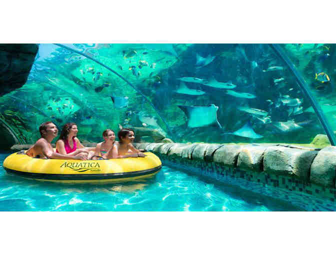 Sea World's  Aquatica Water Park - Four (4) Single Day Admission Tickets