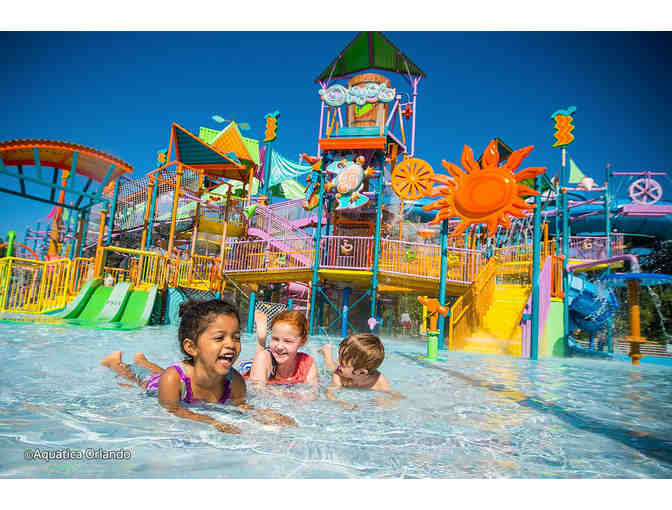 Sea World's  Aquatica Water Park - Four (4) Single Day Admission Tickets