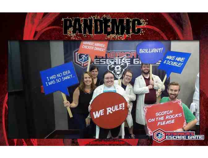 America's Escape Game - A Gift Certificate for Four (4)