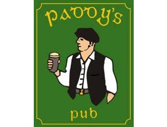 Paddy's Pub, West Newton or O'Hara's, Newton Highlands - $25 gift card