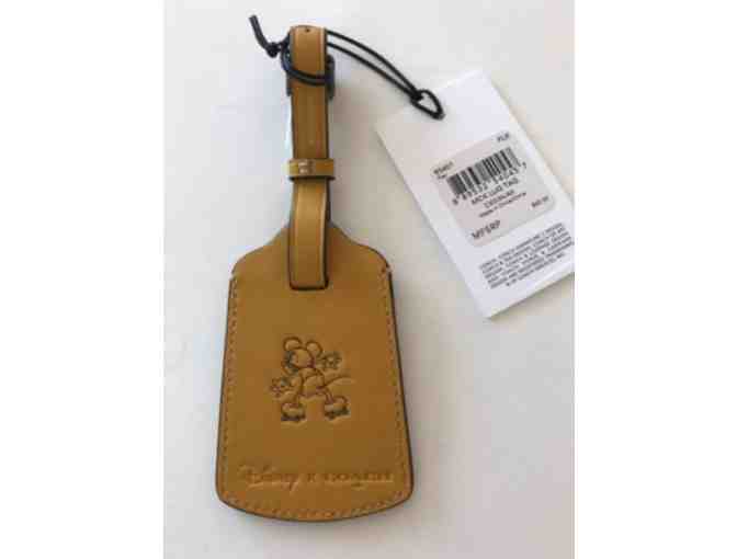 Disney x Coach Mickey Mouse Luggage Tag