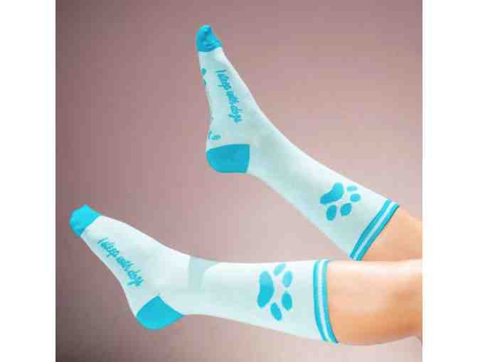 Faceplant Bamboo Socks: Sleeps with Dogs