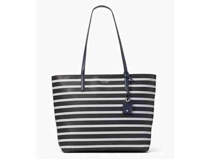 Kate Spade janie striped medium tote