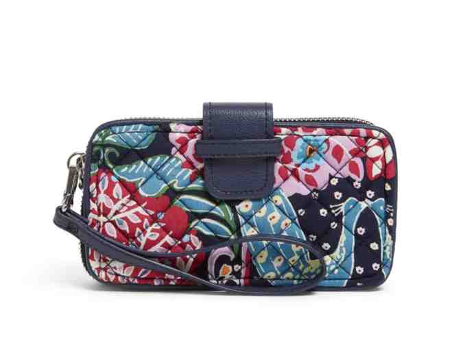 Vera Bradley RFID Smartphone Wristlet in Fox Forest