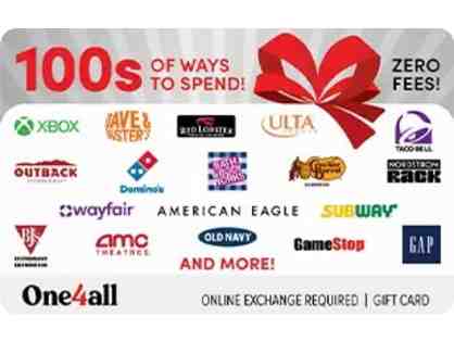One 4 All Gift Card $50.00