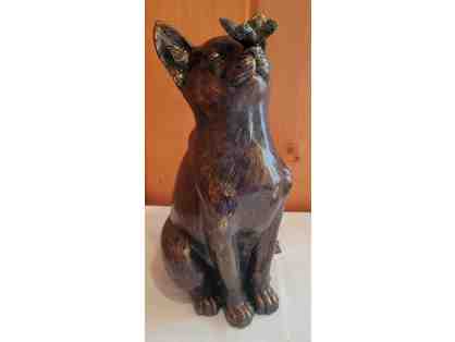 Cat Statue by Martha Stewart