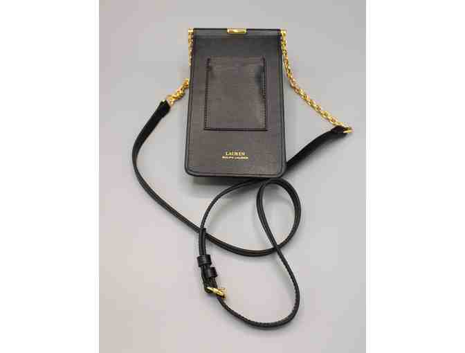 Ralph Lauren Leather Crossbody Phone Bag