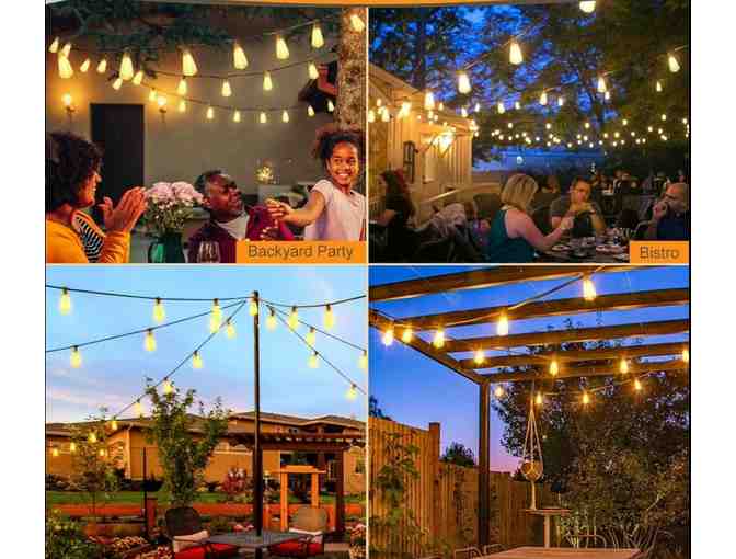 Outdoor String Lights with Remote