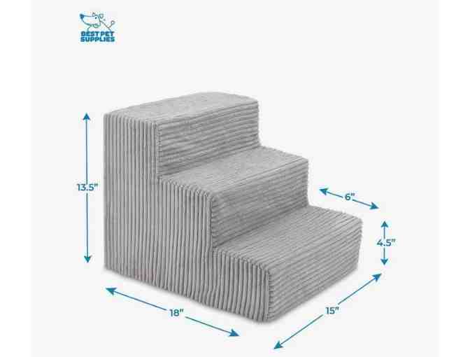 Corduroy & Foam Cat and Dog Stairs