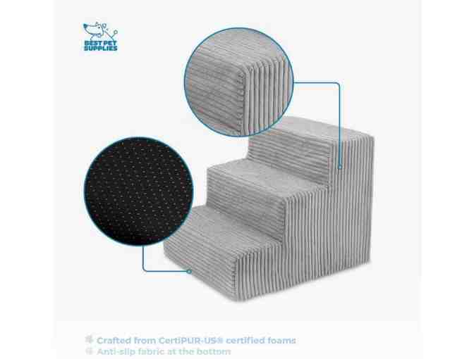Corduroy & Foam Cat and Dog Stairs