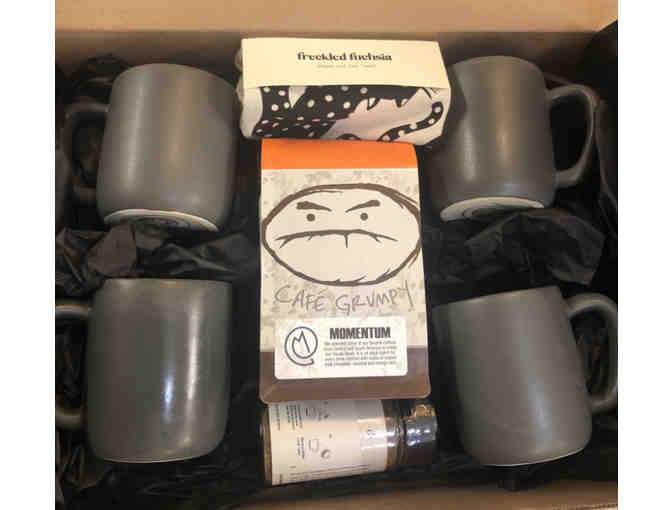 Batterby House Coffee and mugs gift set.