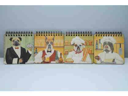 Set of 4 Doggie Note Book +