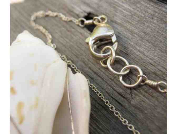 Freckled Shell Pendant Necklace