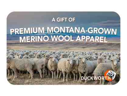 Duckworth Outdoor Apparel $250 gift card