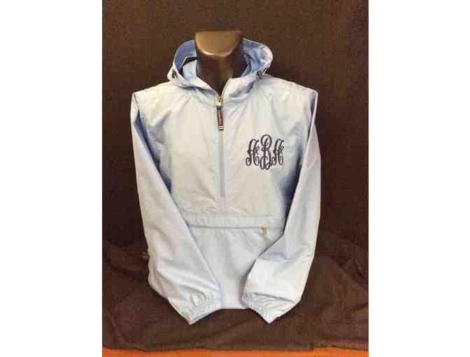 Monogramed Rain Jacket & Gift Card