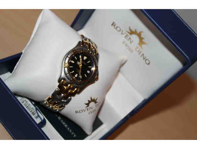 Men's Roven Dino Watch, Two-tone Gold/Silver Plated