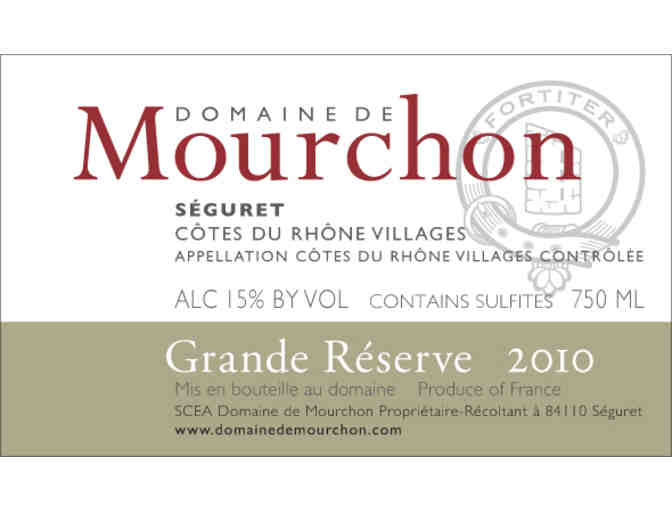 Domaine de Mourchon Cotes du Rhone Villages Seguret Grande Reserve 2010