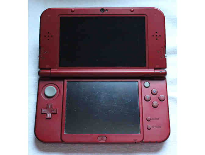 'New' Nintendo 3DS XL - Red + Pokemon Case #1