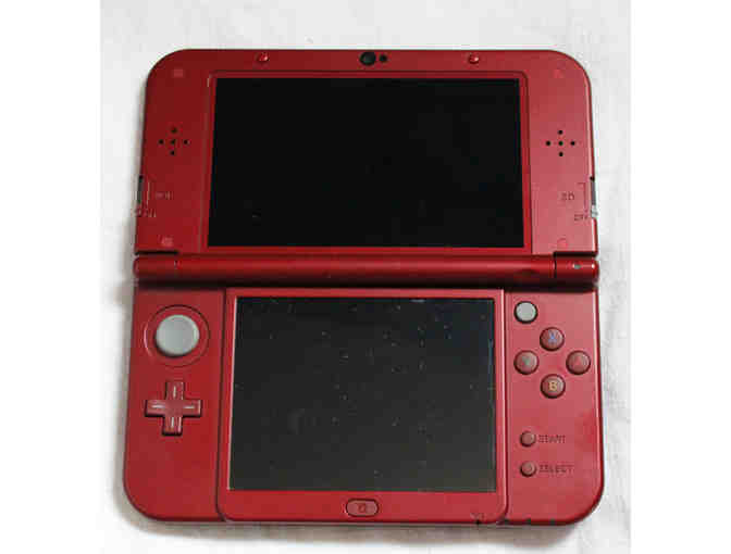 'New' Nintendo 3DS XL - Red + Black Case #3
