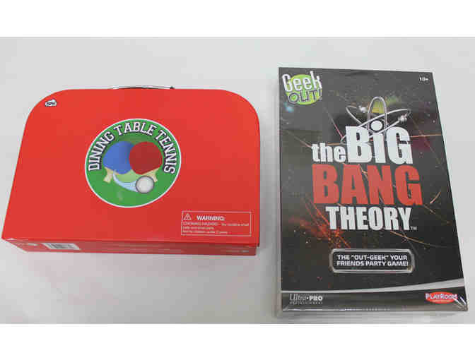 Big Bang Theory Game & Dining Table Tennis - NEW