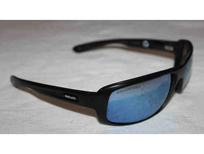 Revo Converge RE4064-02 Polarized Sunglasses Matte Black/Blue Mirror Lenses