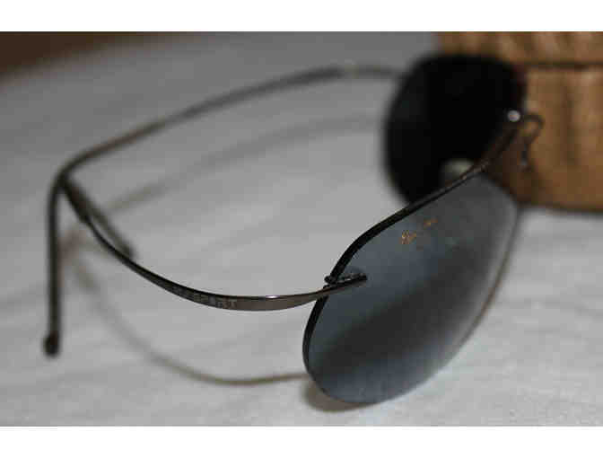 Maui Jim MJ501-02 Kaanapali Titanium Polarized Sunglasses