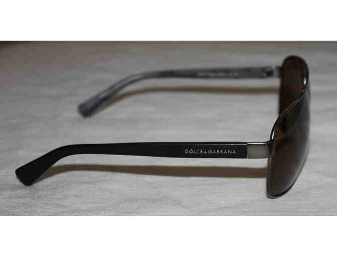 DOLCE & GABBANA DG-2140 1244/83 Polarized Sunglasses -Black Camo/Gunmetal