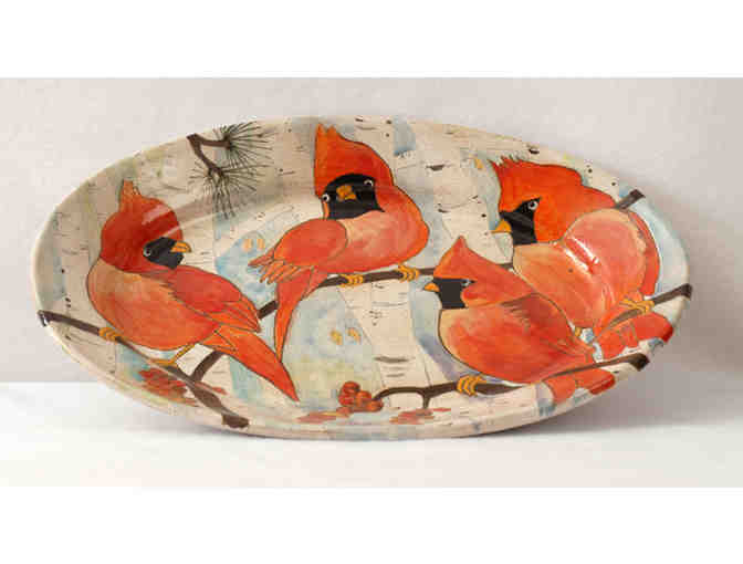 Cardinal Platter (Luke Chen, Three Wheel Studio)