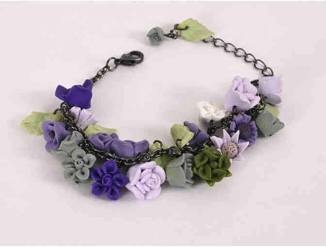 Violet & Viridian Handmade Bracelet (Unknown Artist )