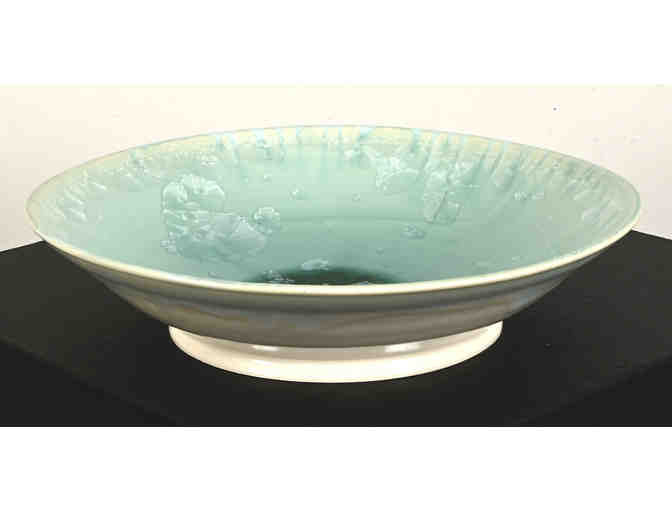 Crystalline Bowl in Light Green (Lindsey Epstein) - LIVE AUCTION