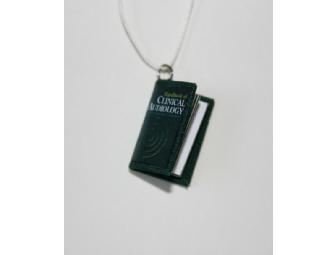 'Handbook of Clinical Audiology' Pendant and Earrings Set