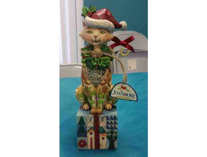 Jim Shore 'Santa Claws' Christmas Cat figurine