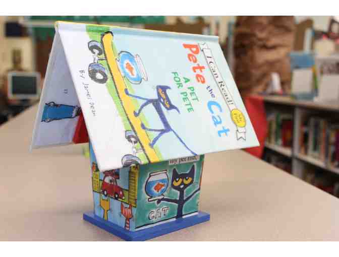 Mrs. Ives/Langlois: A Whimsical Birdhouse Starring... Pete the Cat