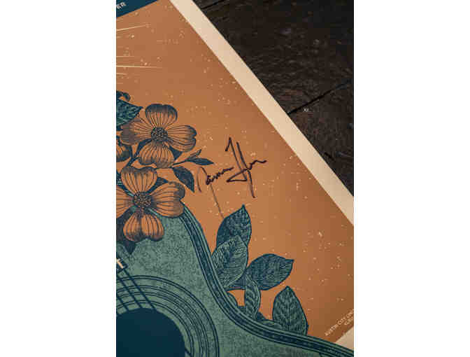 Poster - Framed - James Taylor Signed
