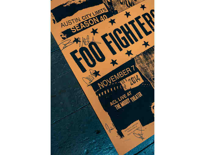 Poster - Unframed - Foo Fighters, Signed