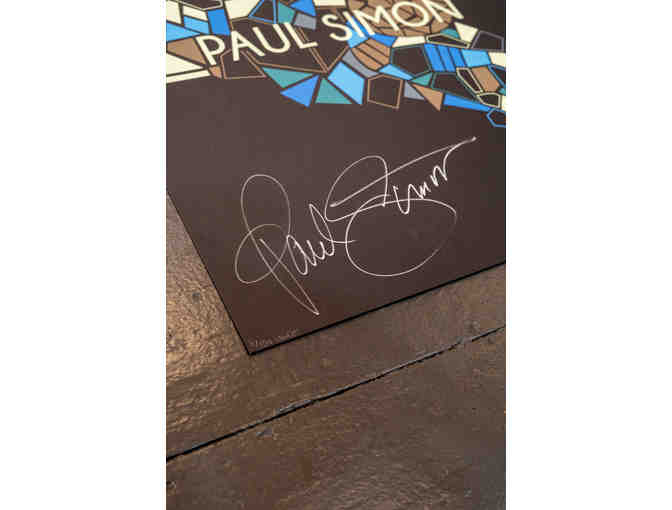 Poster - Unframed - Paul Simon Signed
