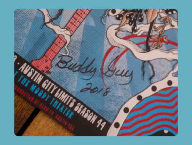 Buddy Guy Autographed Poster (S44), Framed