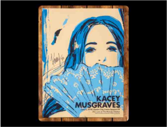 Kacey Musgraves Autographed Poster (S44), Framed