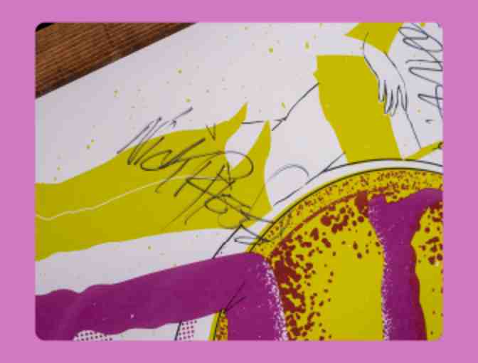 Duran Duran Autographed Poster (S47)