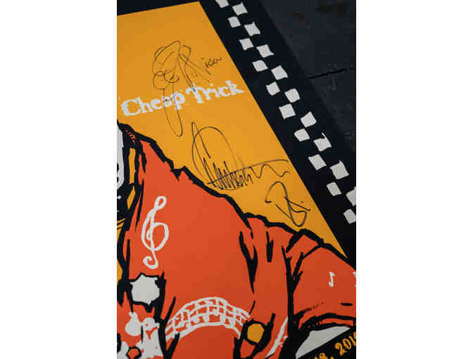 Cheap Trick Autographed Poster (S36)