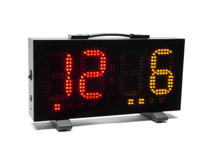 Portable wireless electronic scoreboard and timer