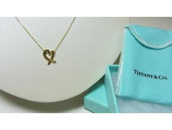 Necklace by Tiffany & Co. - 18k Gold Paloma Picasso Loving Heart Pendant