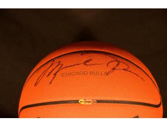 Signed Michael Jordan Basketball