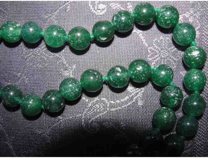 Sacred Jade Mala Blessed in Haidakhan