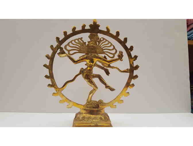 12' Tall Brass Exquisite Nataraj