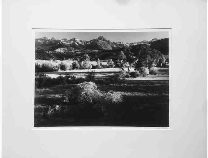 Fine Print by Photographer, J.D. Marston - matted - 'The Sneffels Range- Fall'
