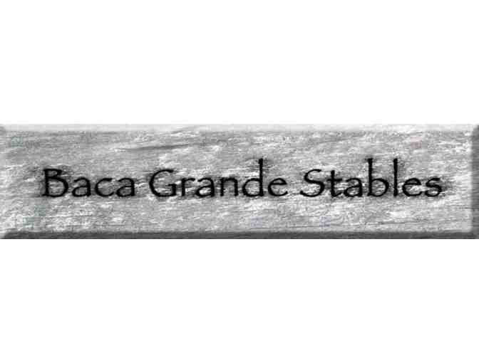 Trail Ride for 2 guests for 1 hour at Baca Grande Stables