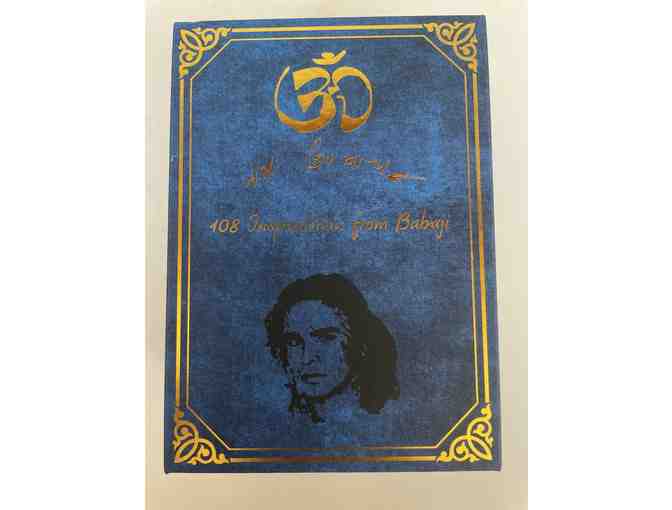 A Magnificent Set of 108 5'x3.5' cards of Babaji and His Inspirations w/ Gold Foil Edges