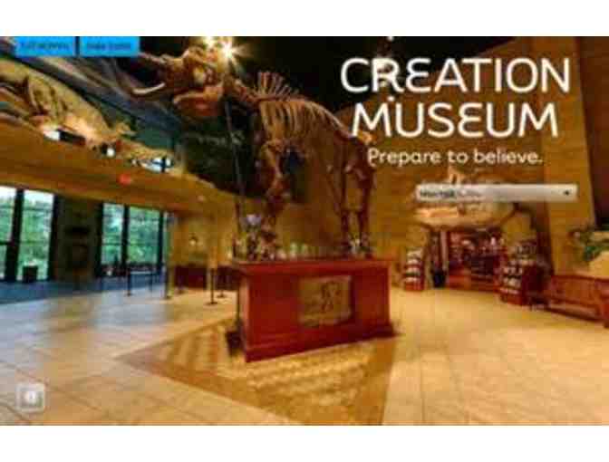 CREATION MUSEUM - TWO (2) GENERAL ADMISSION TICKETS